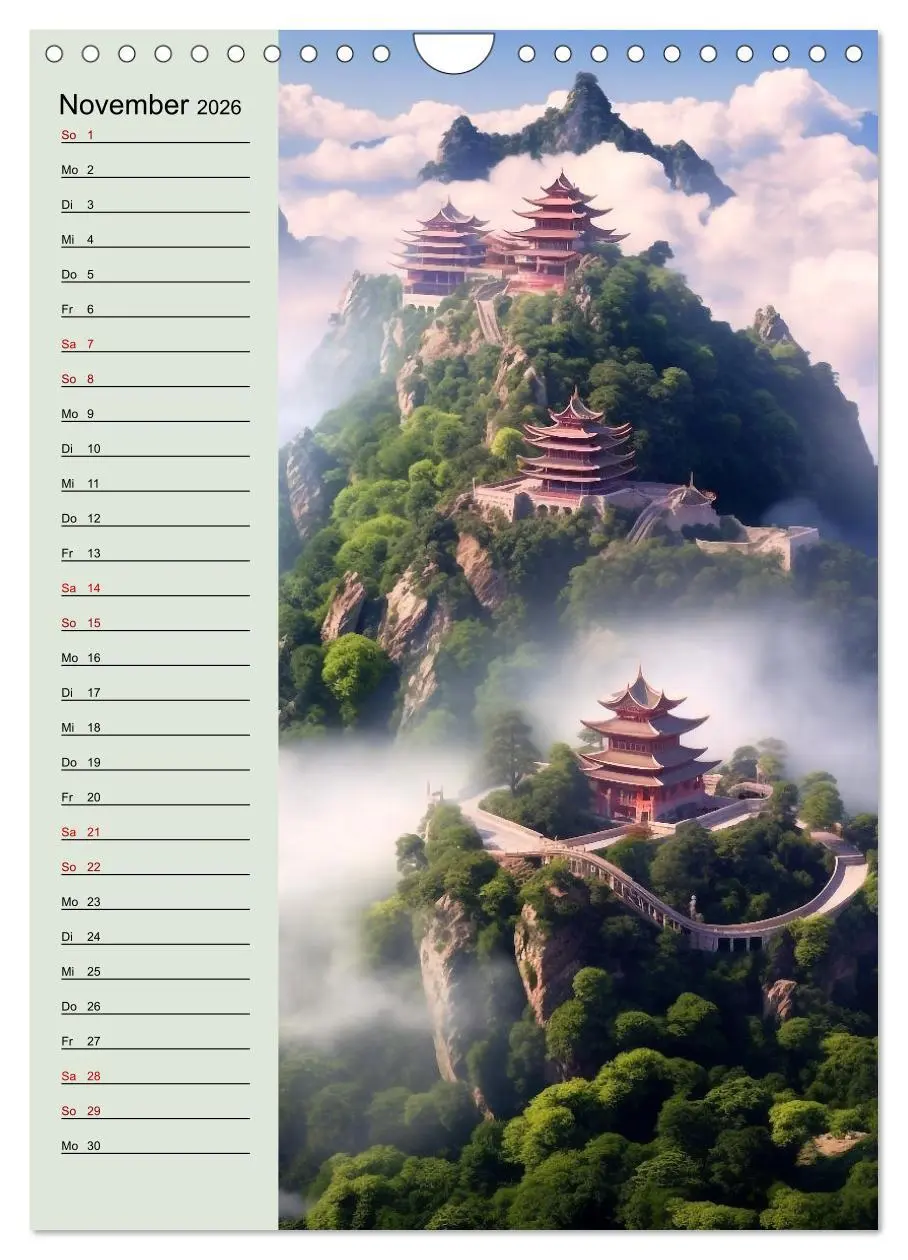 Bild: 9783516313086 | Von oben und unten (Wandkalender 2026 DIN A4 hoch), CALVENDO...