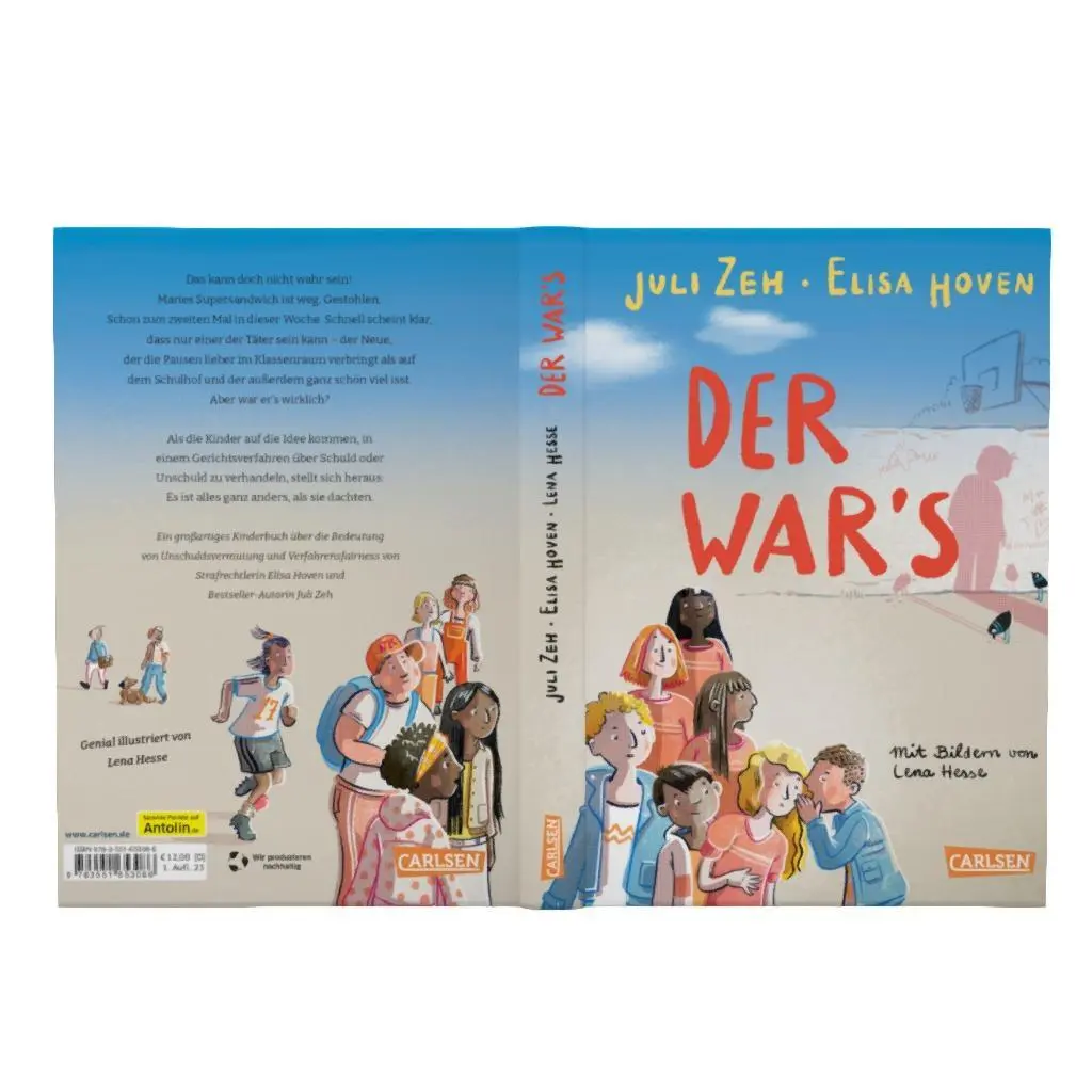 Bild: 9783551653086 | Der war's | Juli Zeh (u. a.) | Buch | 160 S. | Deutsch | 2023