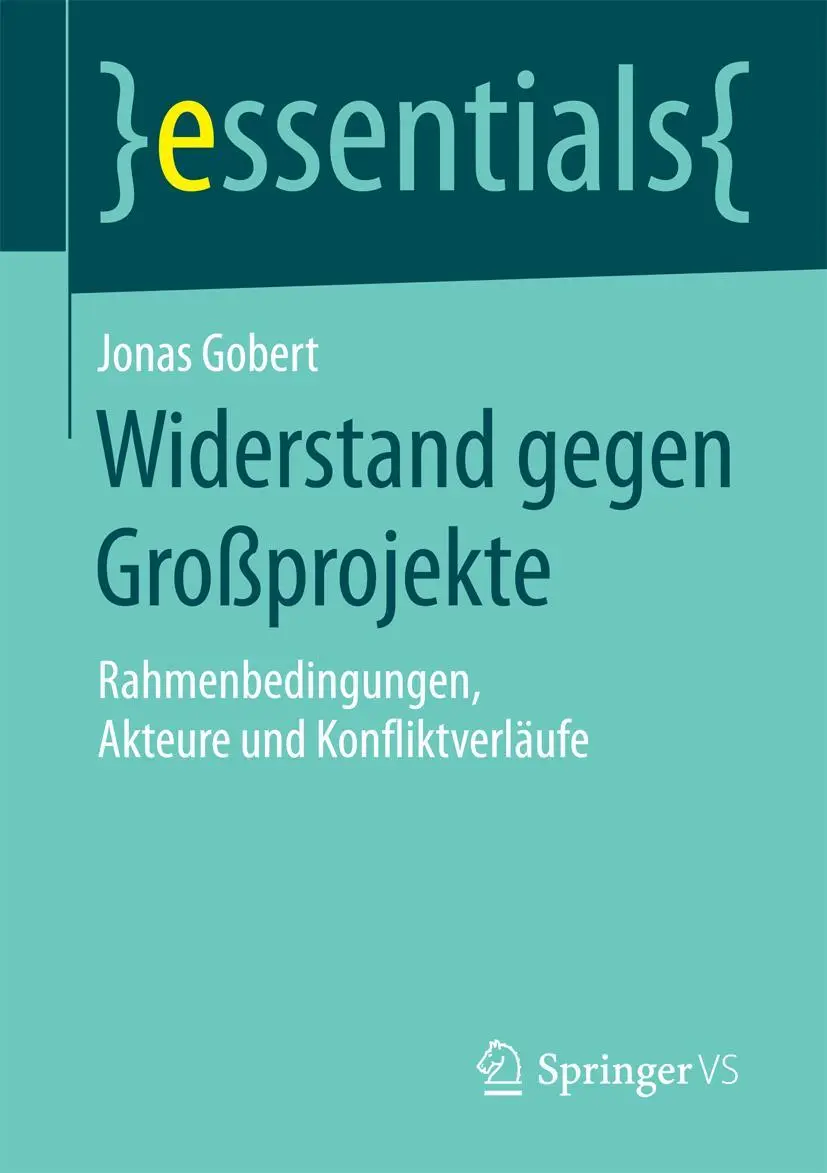 Cover: 9783658123086 | Widerstand gegen Großprojekte | Jonas Gobert | Taschenbuch | Deutsch