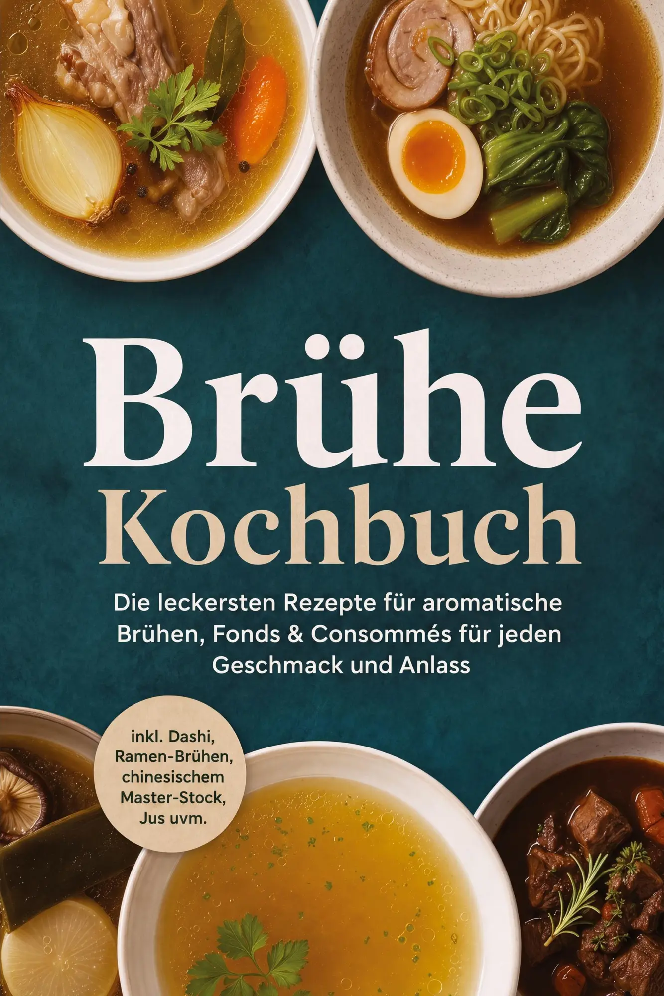 Cover: 9783694383086 | Brühe Kochbuch: Die leckersten Rezepte für aromatische Brühen,...