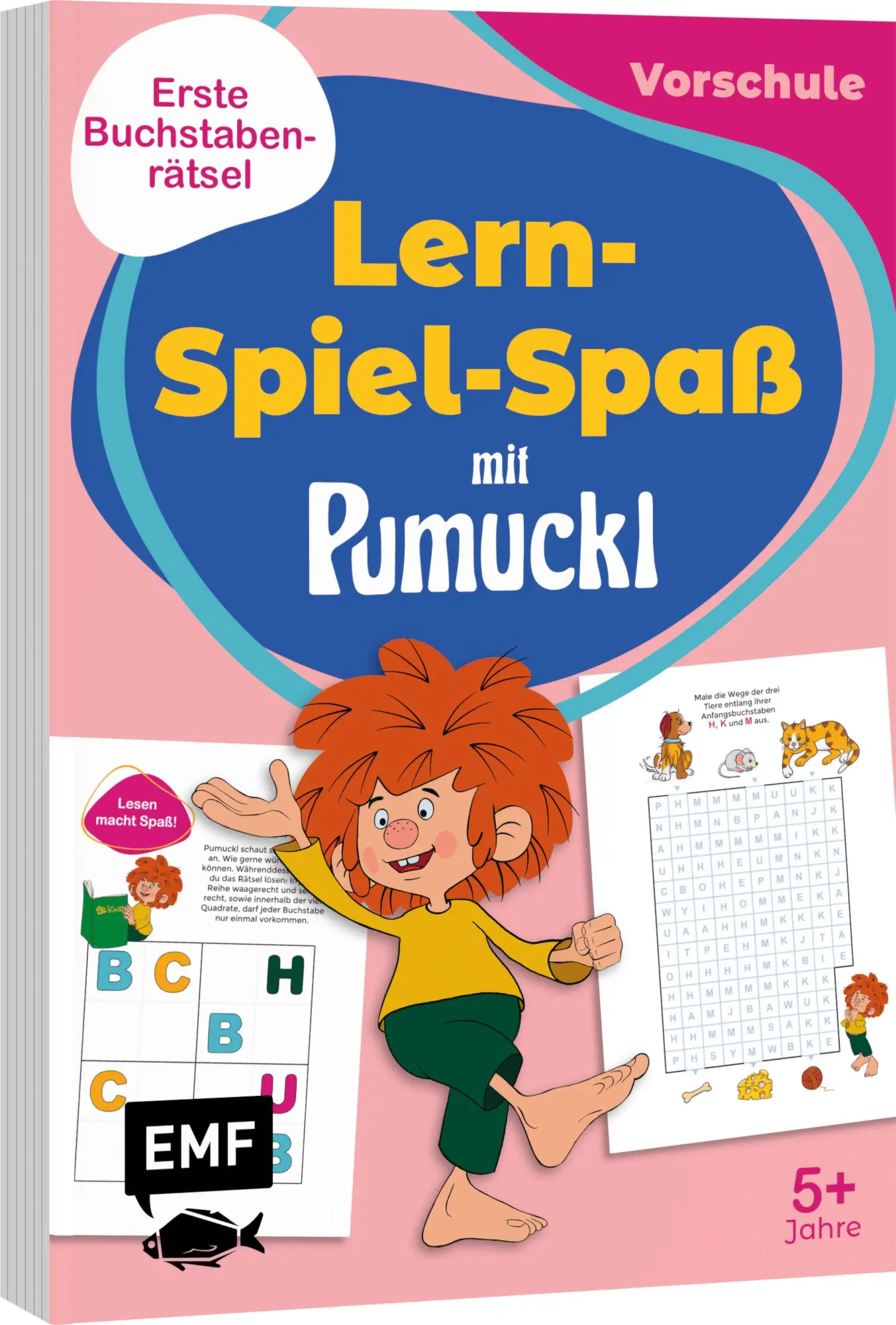 Cover: 9783745933086 | Lern-Spiel-Spaß mit Pumuckl - Mein Vorschulblock: Erste Buchstaben