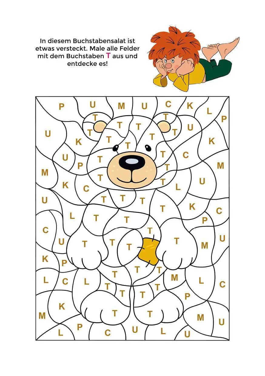 Bild: 9783745933086 | Lern-Spiel-Spaß mit Pumuckl - Mein Vorschulblock: Erste Buchstaben