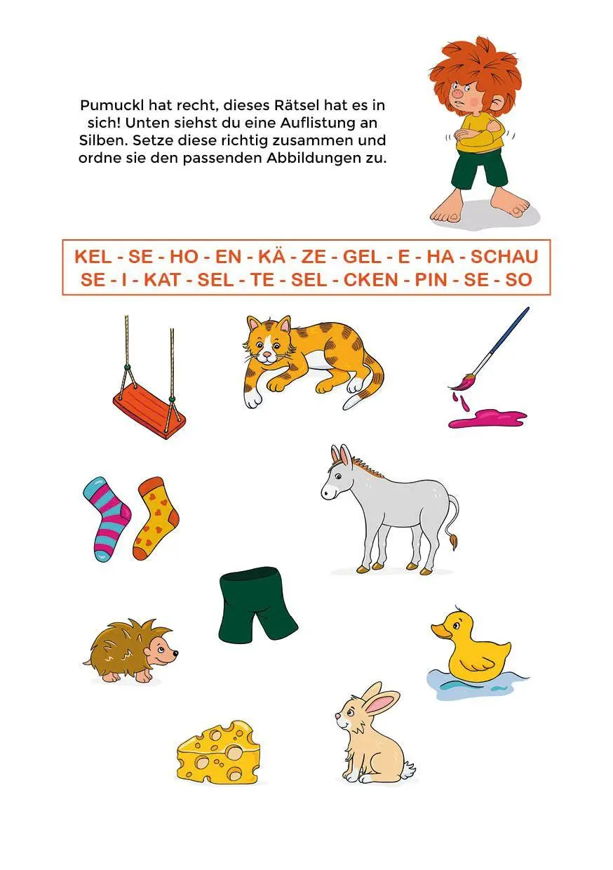 Bild: 9783745933086 | Lern-Spiel-Spaß mit Pumuckl - Mein Vorschulblock: Erste Buchstaben
