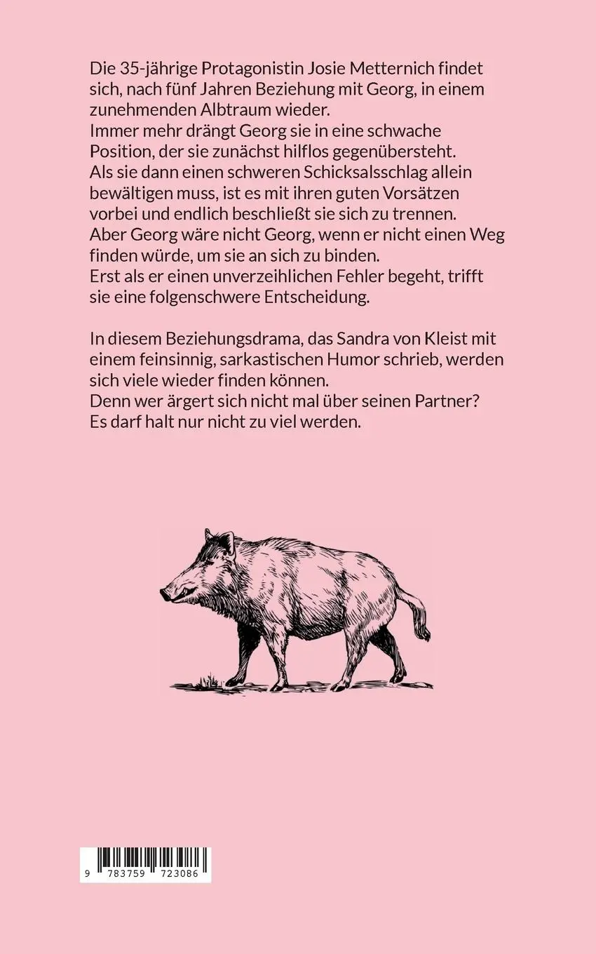 Rückseite: 9783759723086 | Manchmal kommt eben alles anders, als man denkt | Sandra von Kleist