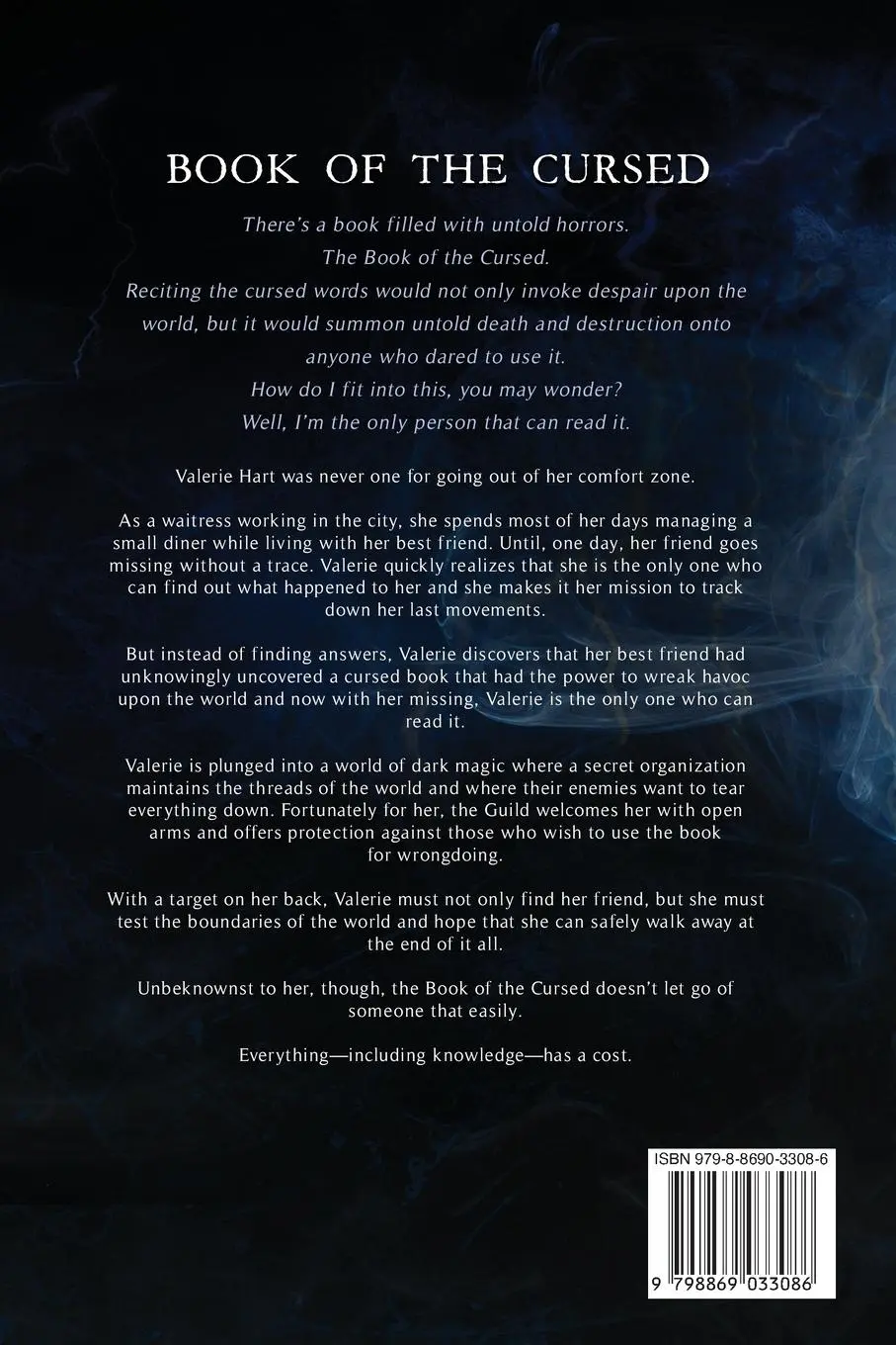 Rückseite: 9798869033086 | Book of the Cursed | Raven Stevens | Taschenbuch | Englisch | 2024