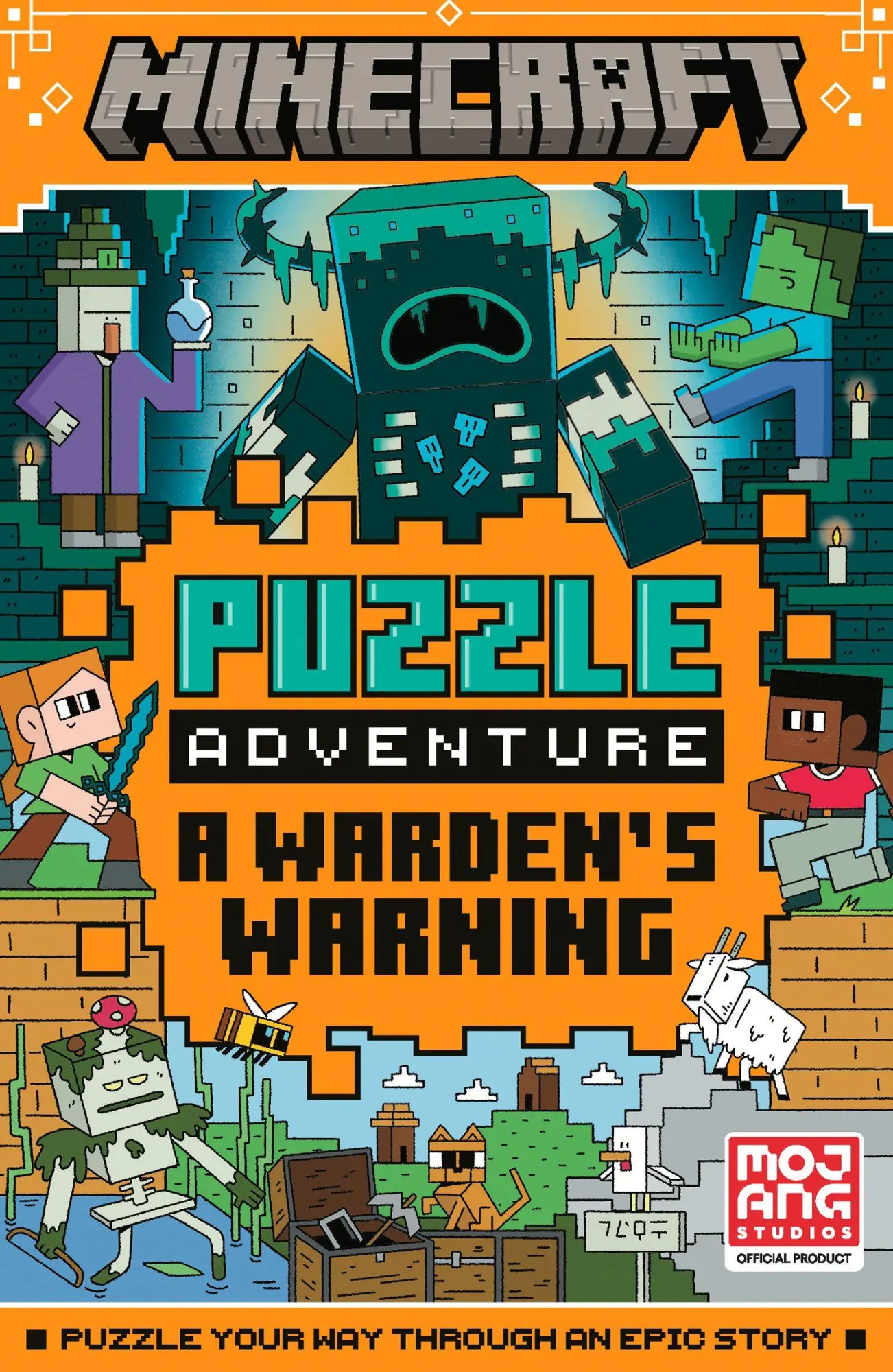 Cover: 9780008733186 | Minecraft Puzzle Adventure: A Warden's Warning | Mojang AB | Buch