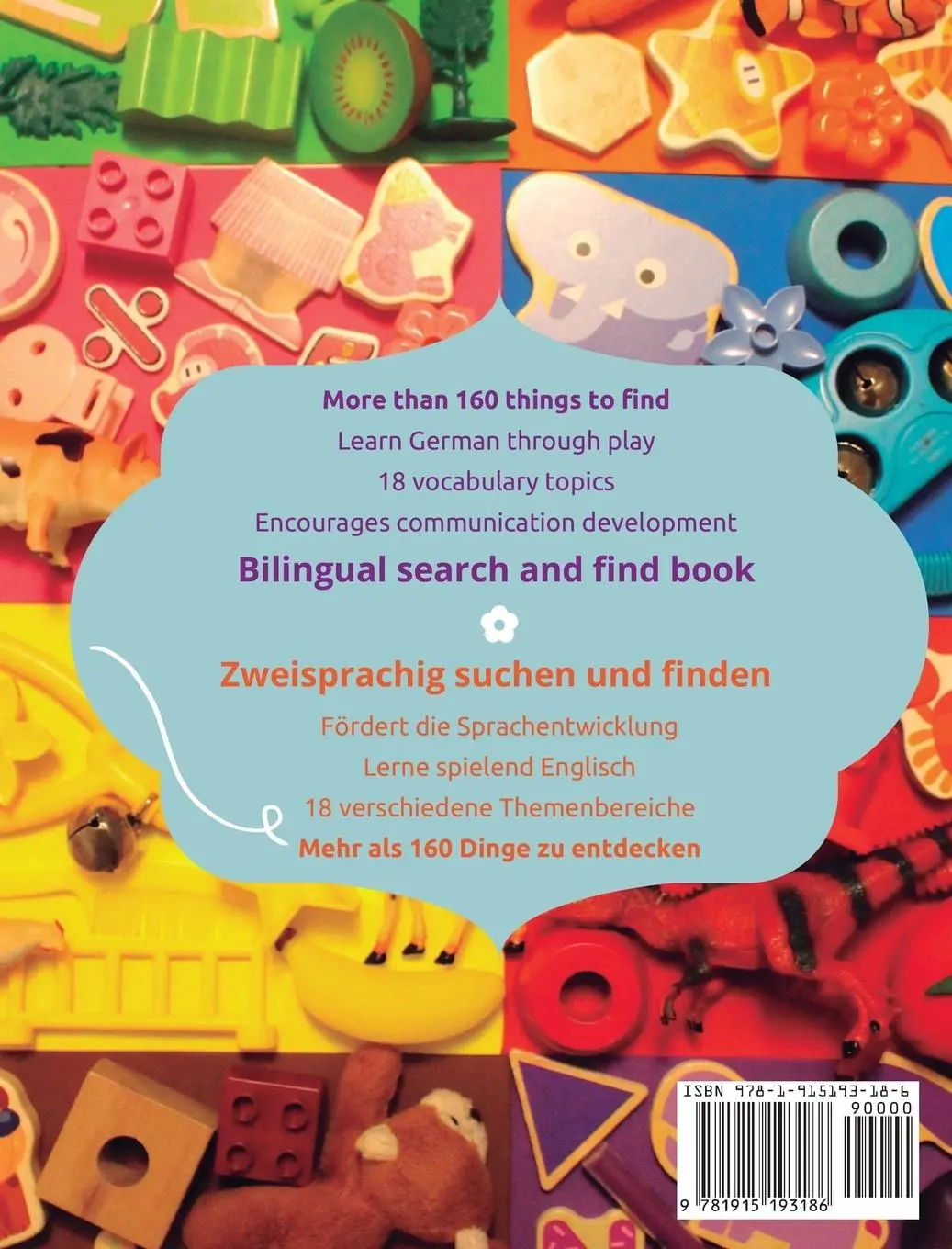 Rückseite: 9781915193186 | There it is! Da ist es! | A search and find book in English and German