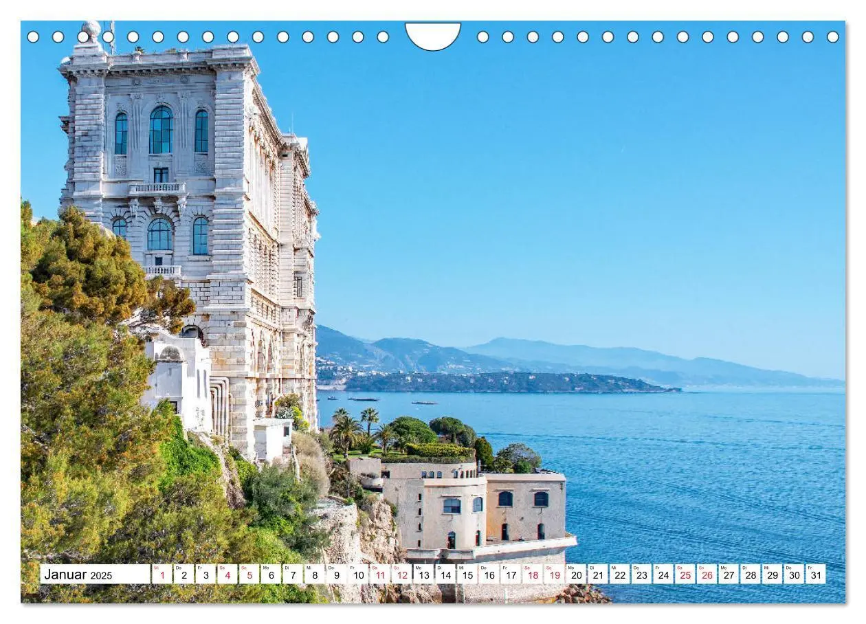Bild: 9783435123186 | Côte d'Azur - malerische Küste am Mittelmeer (Wandkalender 2025 DIN...