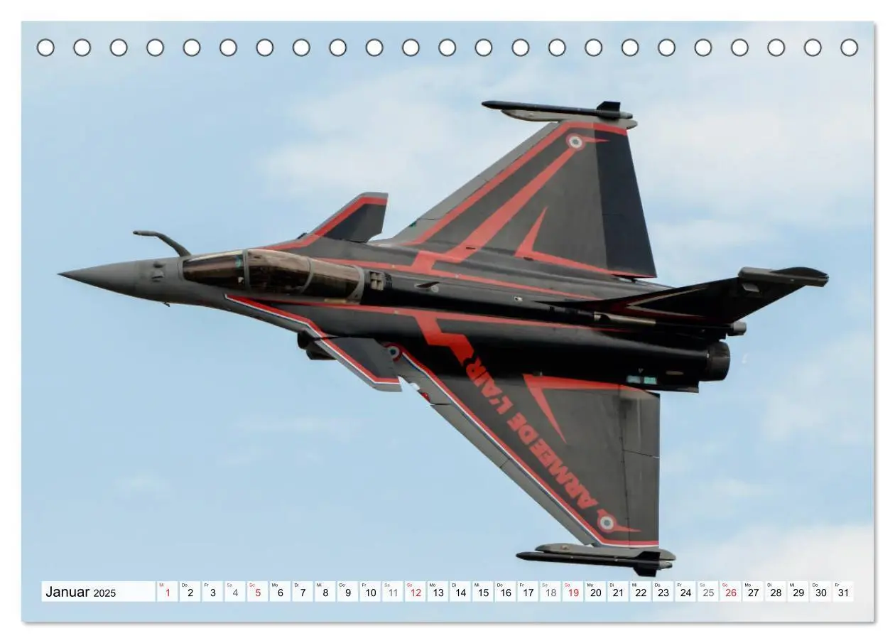 Bild: 9783435293186 | Militärjets am Boden und in der Luft (Tischkalender 2025 DIN A5...
