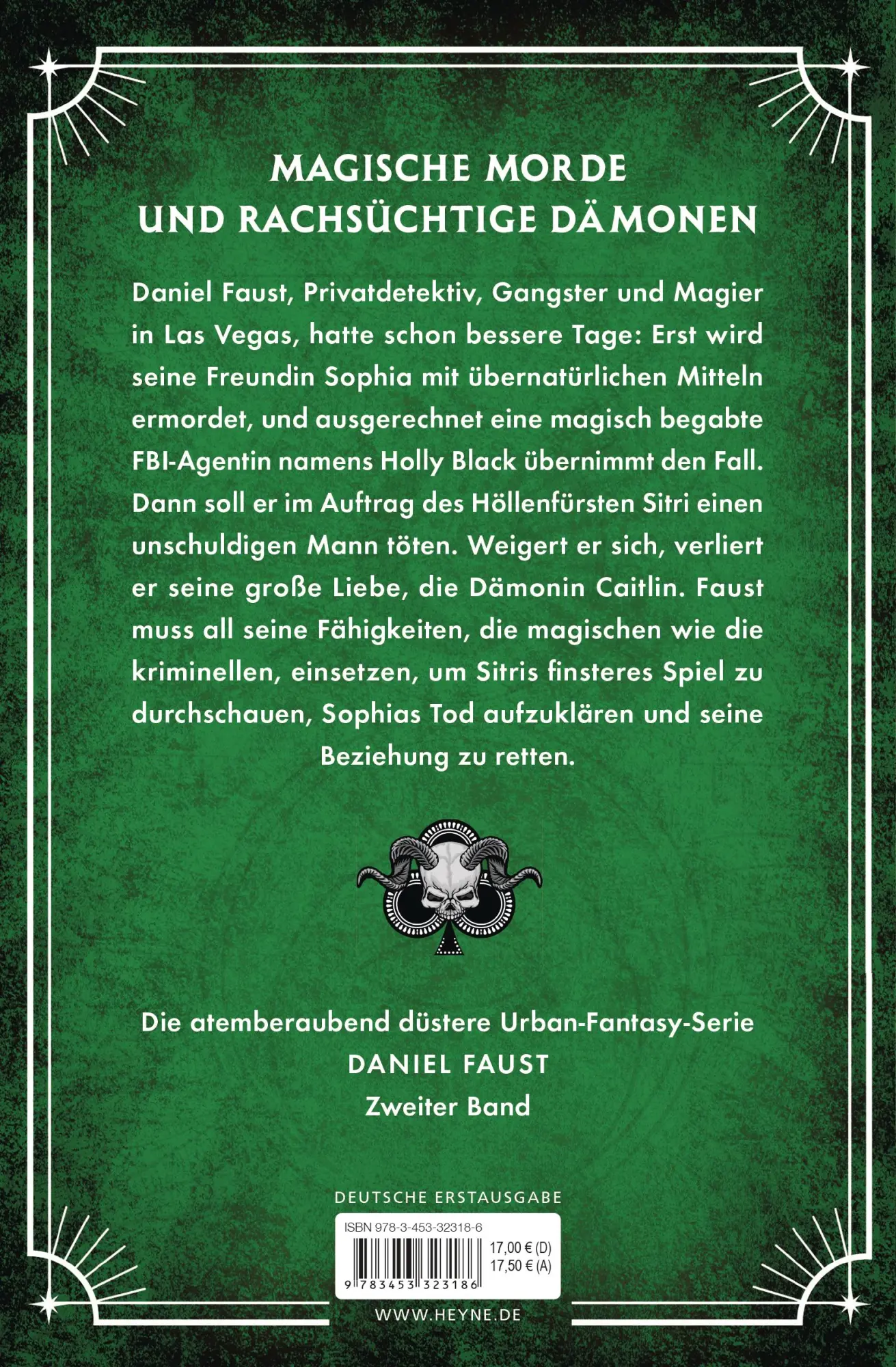 Bild: 9783453323186 | Sophias Geister | Ein Daniel-Faust-Roman | Craig Schaefer | Buch