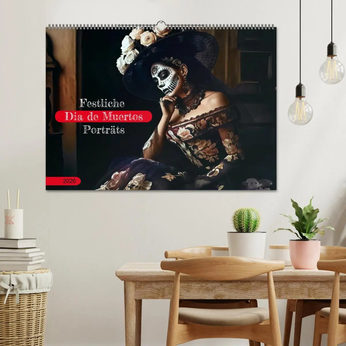 Bild: 9783457523186 | Festliche Dia de Muertos Porträts (Wandkalender 2026 DIN A2 quer),...