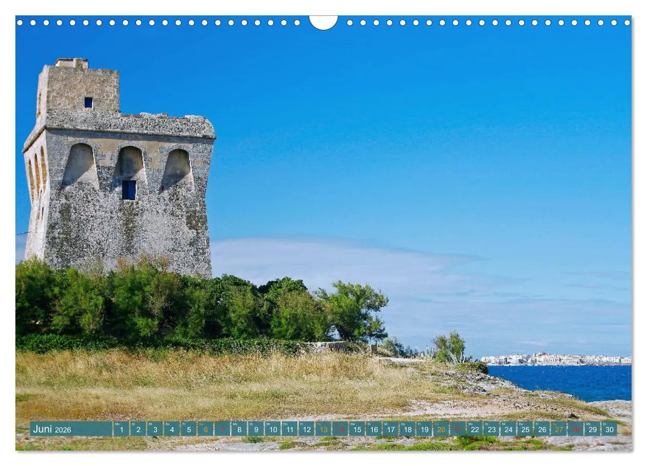 Bild: 9783457833186 | Facettenreiches Apulien (Wandkalender 2026 DIN A3 quer), CALVENDO...