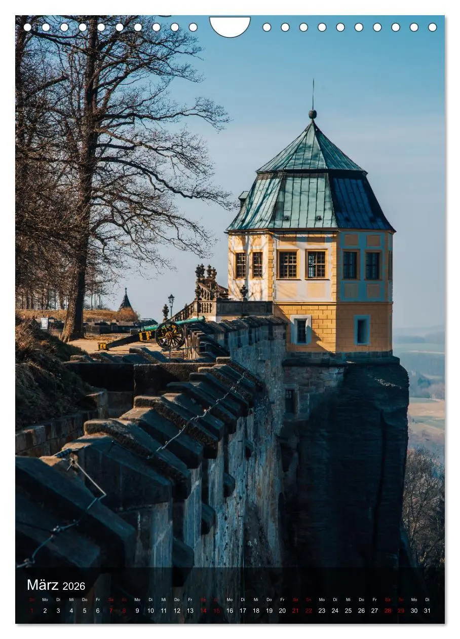 Bild: 9783516303186 | Reise durch die Sächsische Schweiz (Wandkalender 2026 DIN A4 hoch),...