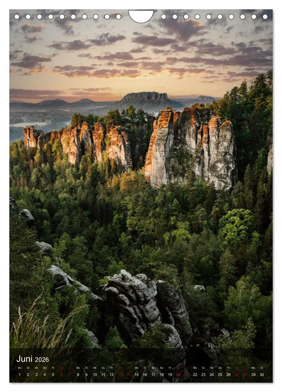 Bild: 9783516303186 | Reise durch die Sächsische Schweiz (Wandkalender 2026 DIN A4 hoch),...