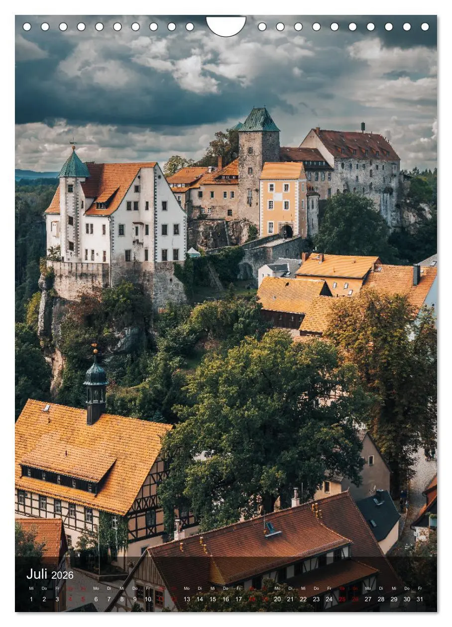 Bild: 9783516303186 | Reise durch die Sächsische Schweiz (Wandkalender 2026 DIN A4 hoch),...