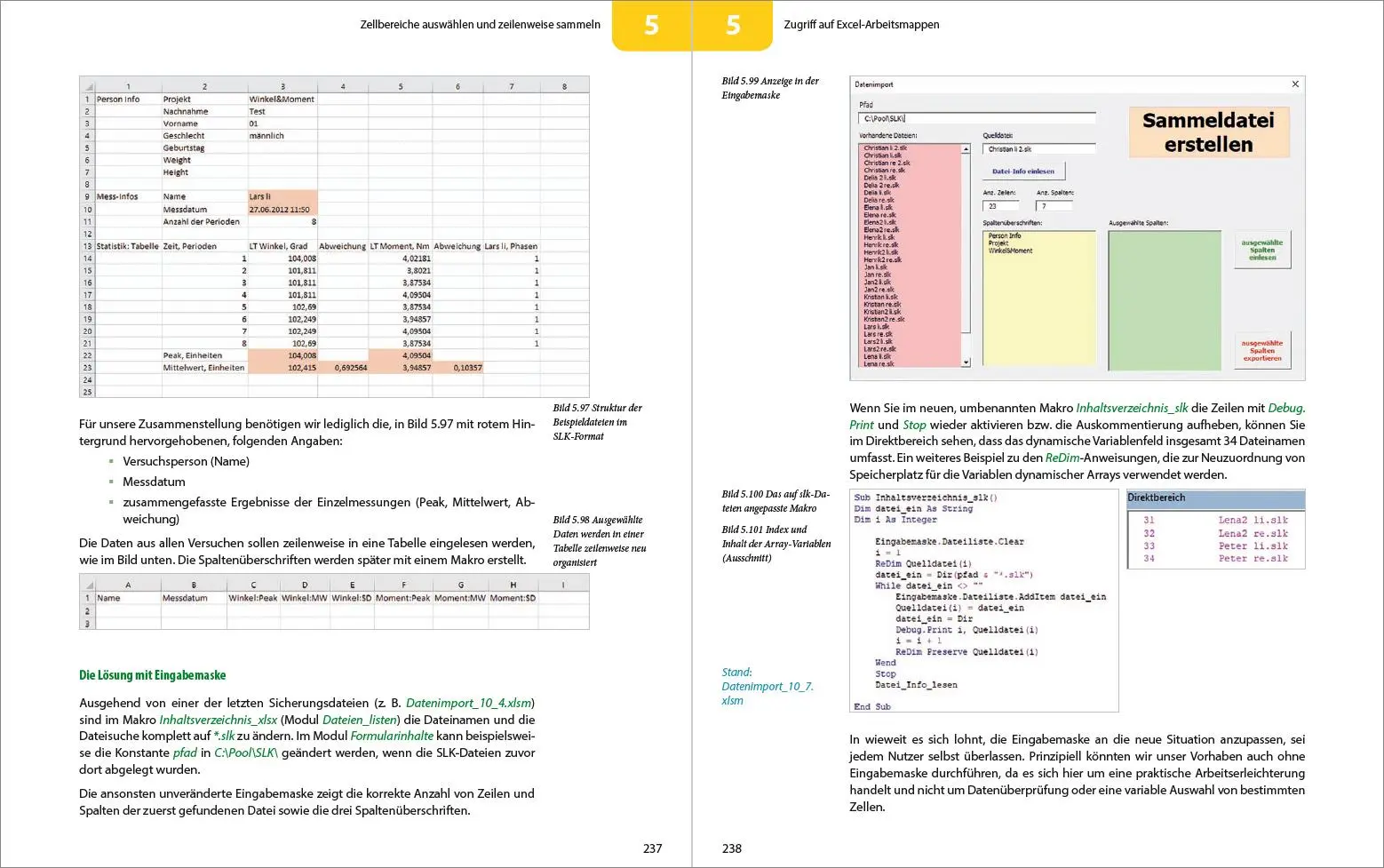 Bild: 9783832803186 | Daten importieren und organisieren mit Excel-VBA | Dieter Klein | Buch