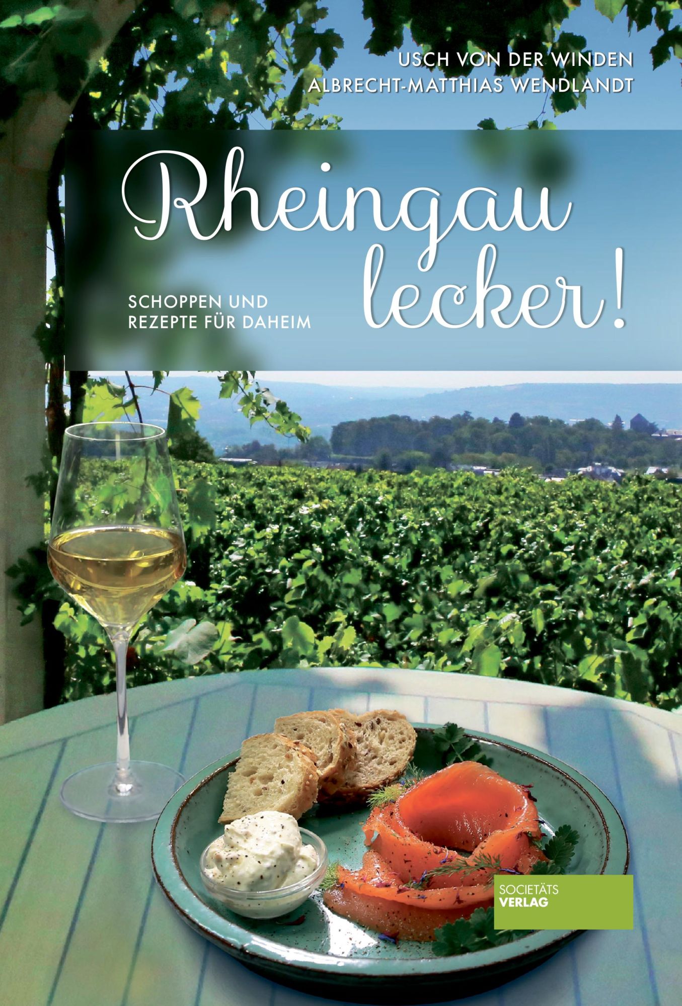 Cover: 9783955423186 | Rheingau lecker! | Schoppen und Rezepte für daheim | Winden (u. a.)