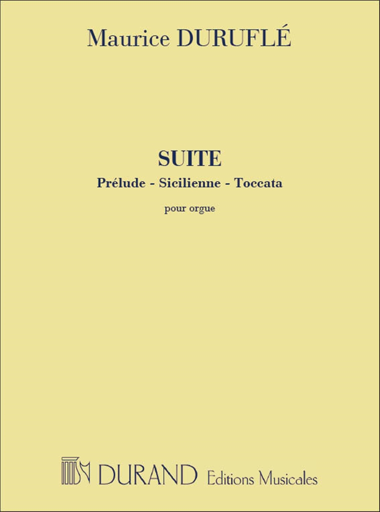 Cover: 9790044053186 | Suite op.5 pour orgue | Maurice Duruflé | Buch | 2001
