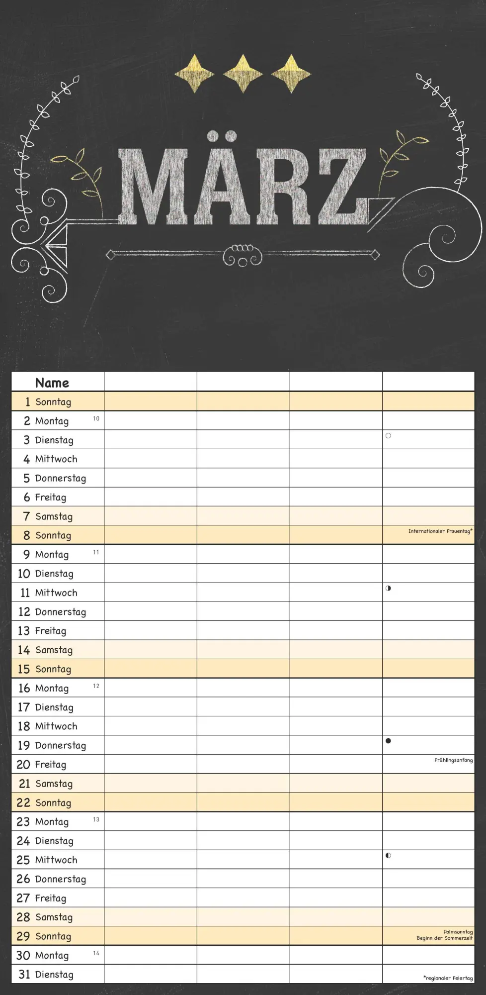 Bild: 4069095003286 | Tafel Timer Familienplaner 2026 - Familienkalender 22x45 cm - 4...