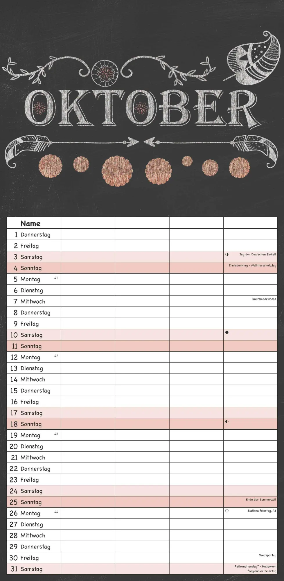 Bild: 4069095003286 | Tafel Timer Familienplaner 2026 - Familienkalender 22x45 cm - 4...