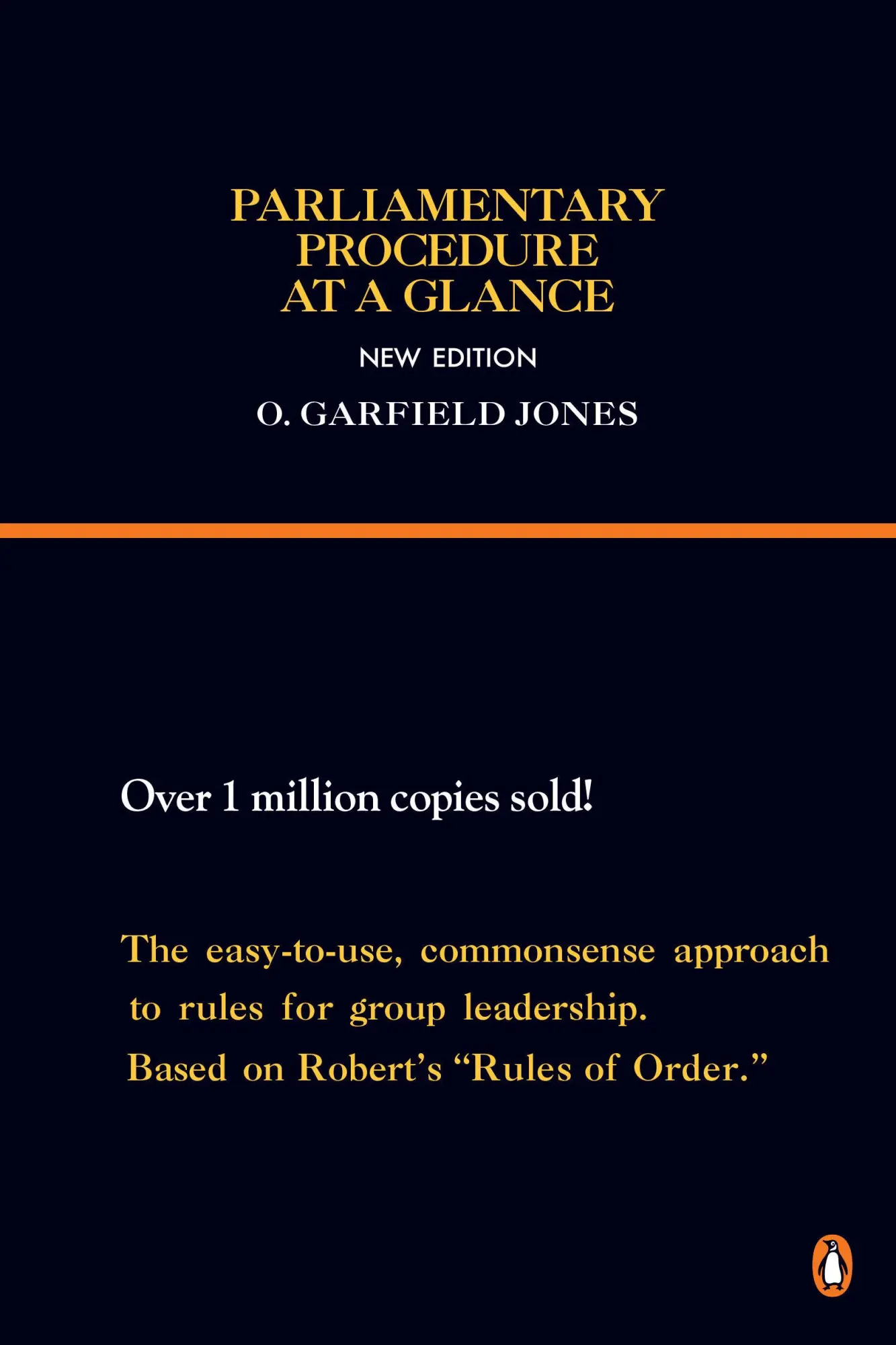 Cover: 9780140153286 | Parliamentary Procedure at a Glance | New Edition | O Garfield Jones