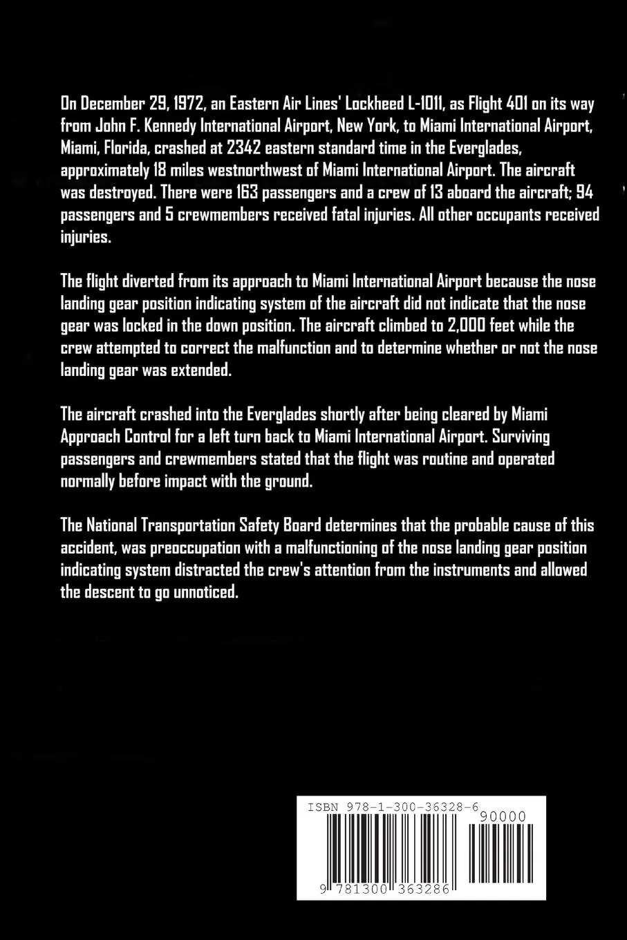 Rückseite: 9781300363286 | AIR CRASH INVESTIGATIONS GHOSTS? The Crash of Eastern Air Lines...