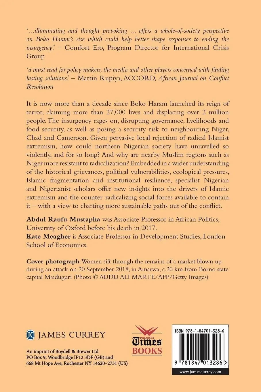 Rückseite: 9781847013286 | Overcoming Boko Haram | Abdul Raufu Mustapha (u. a.) | Taschenbuch