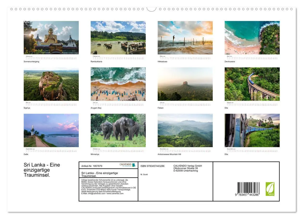 Bild: 9783457443286 | Sri Lanka - Eine einzigartige Trauminsel. (hochwertiger Premium...
