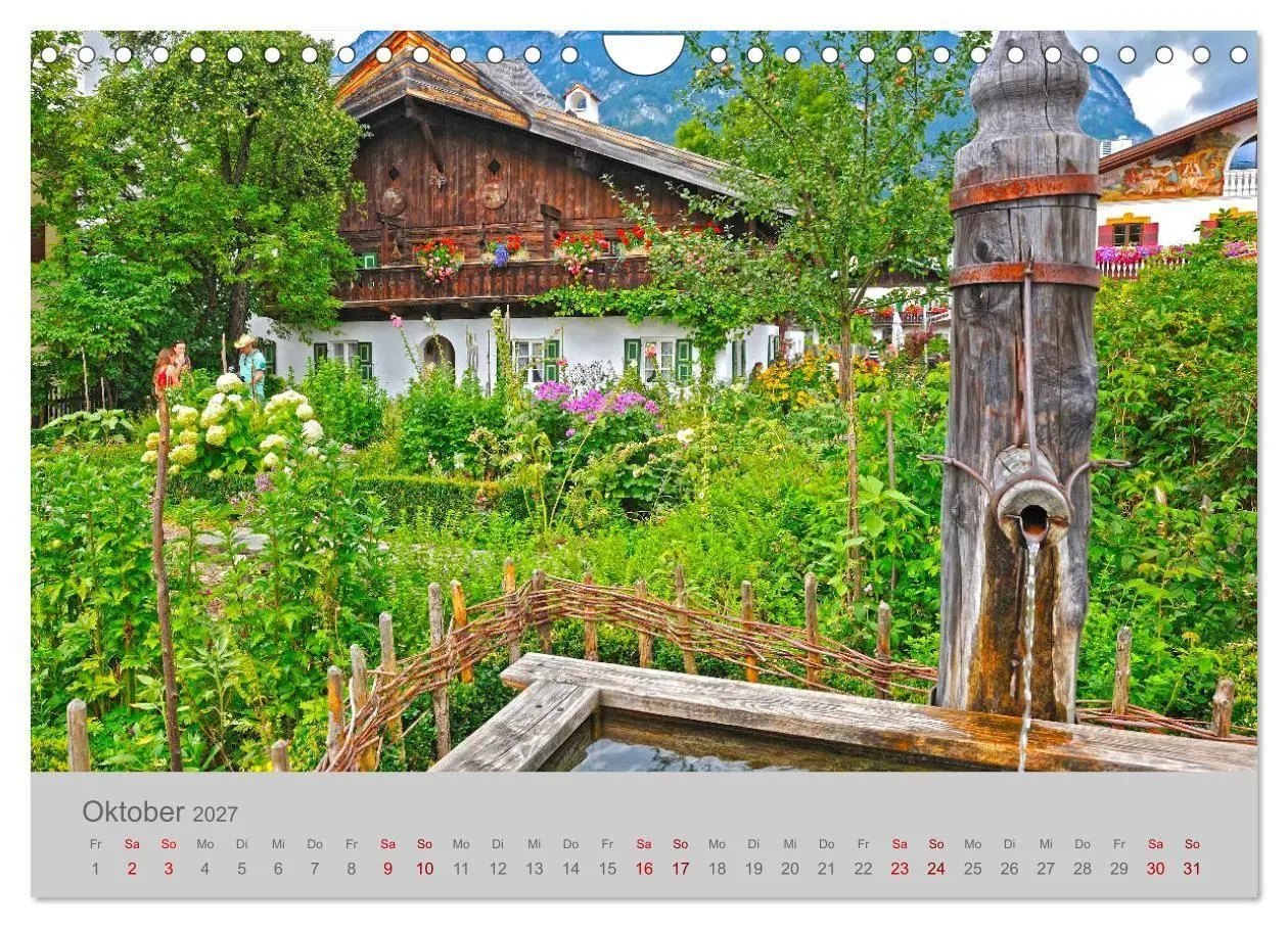 Bild: 9783569623286 | Garmisch-Partenkirchen Werdenfelser Land (Wandkalender 2027 DIN A4...
