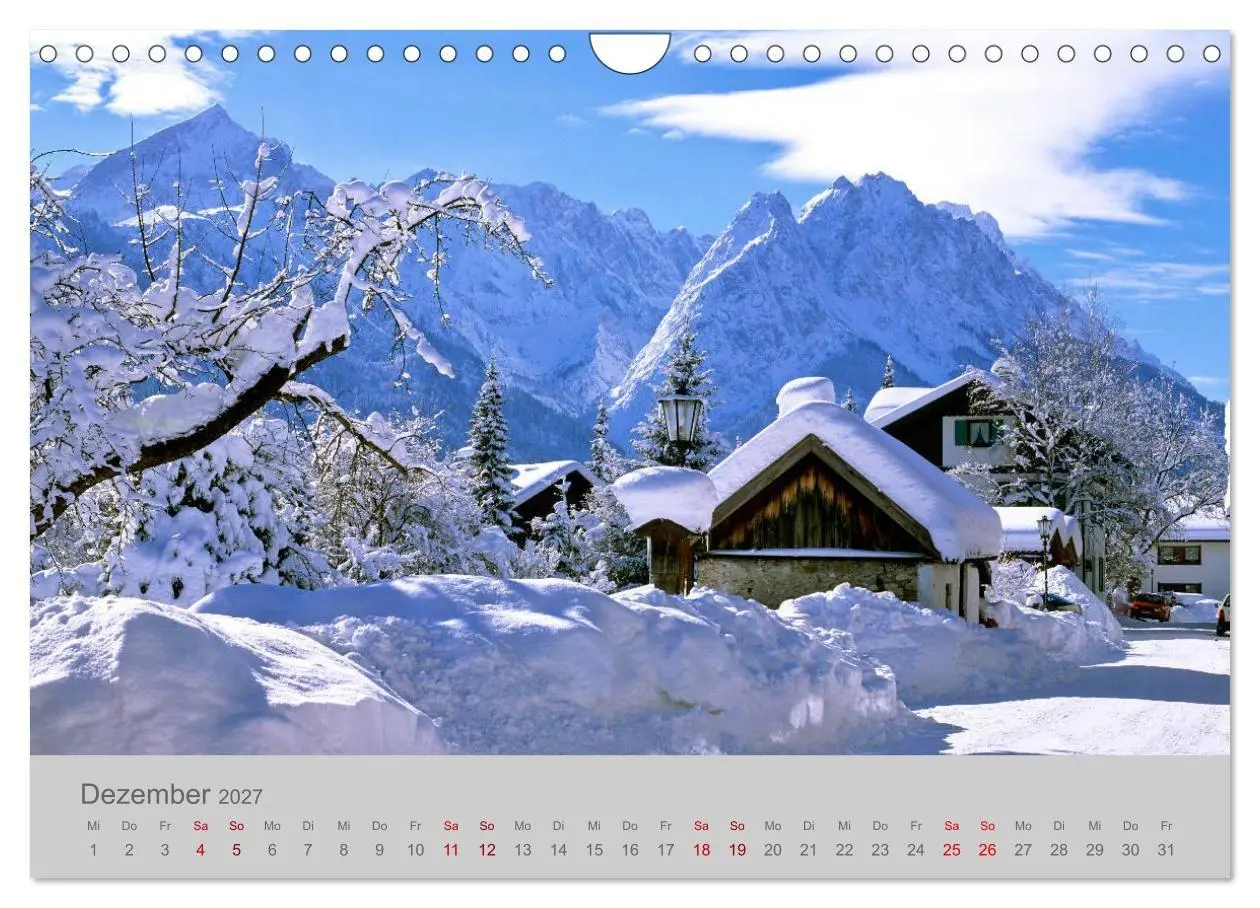 Bild: 9783569623286 | Garmisch-Partenkirchen Werdenfelser Land (Wandkalender 2027 DIN A4...
