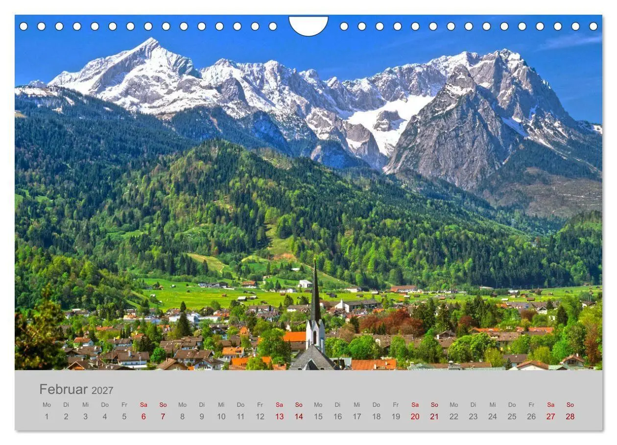 Bild: 9783569623286 | Garmisch-Partenkirchen Werdenfelser Land (Wandkalender 2027 DIN A4...
