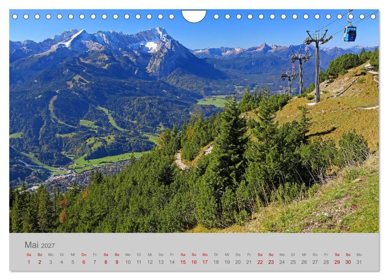 Bild: 9783569623286 | Garmisch-Partenkirchen Werdenfelser Land (Wandkalender 2027 DIN A4...