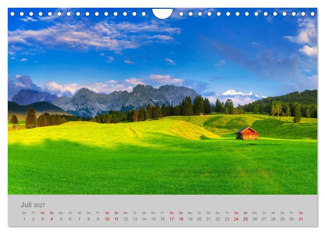 Bild: 9783569623286 | Garmisch-Partenkirchen Werdenfelser Land (Wandkalender 2027 DIN A4...