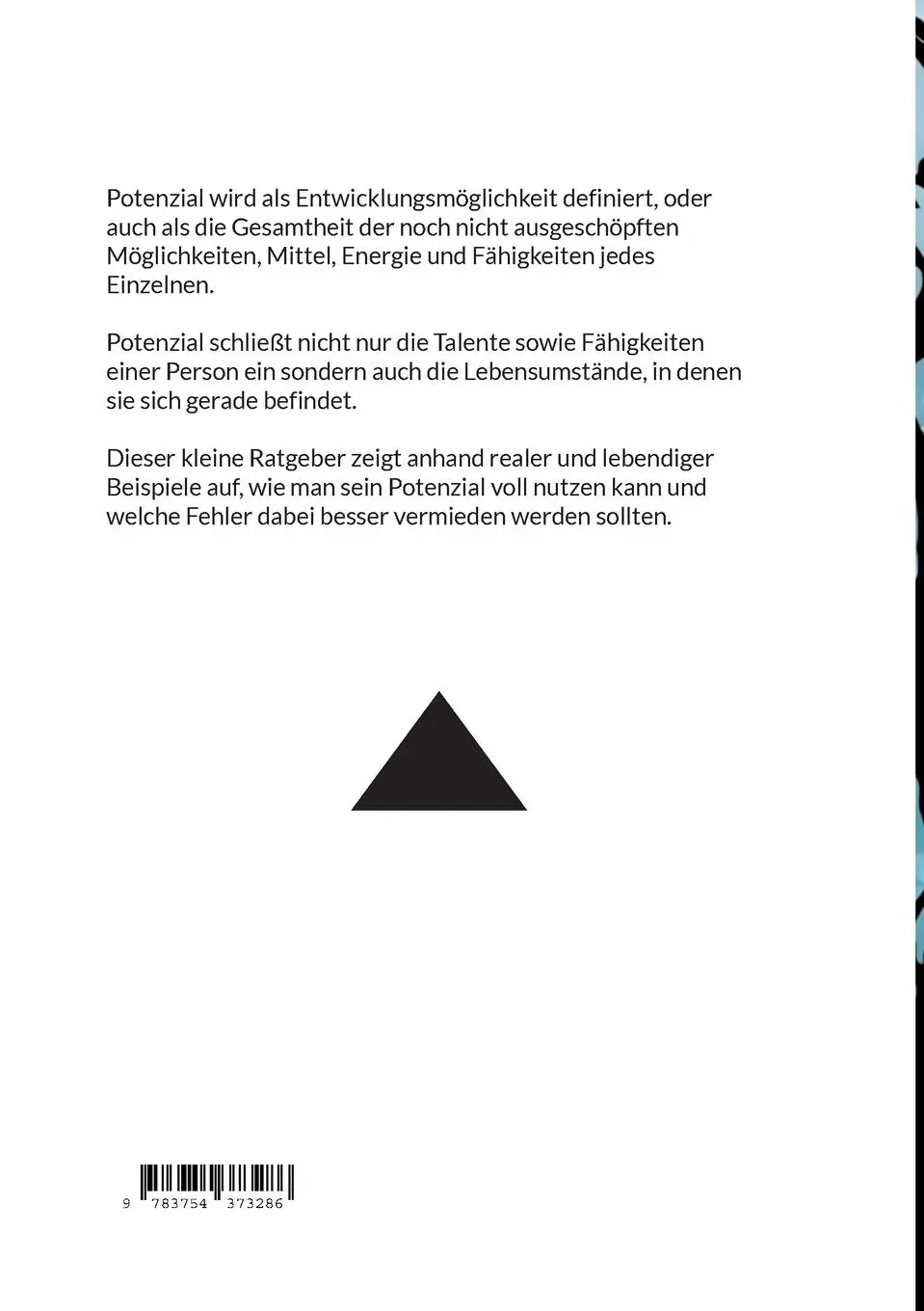Rückseite: 9783754373286 | Nutze dein Potenzial | Christine Erdic | Taschenbuch | 80 S. | Deutsch