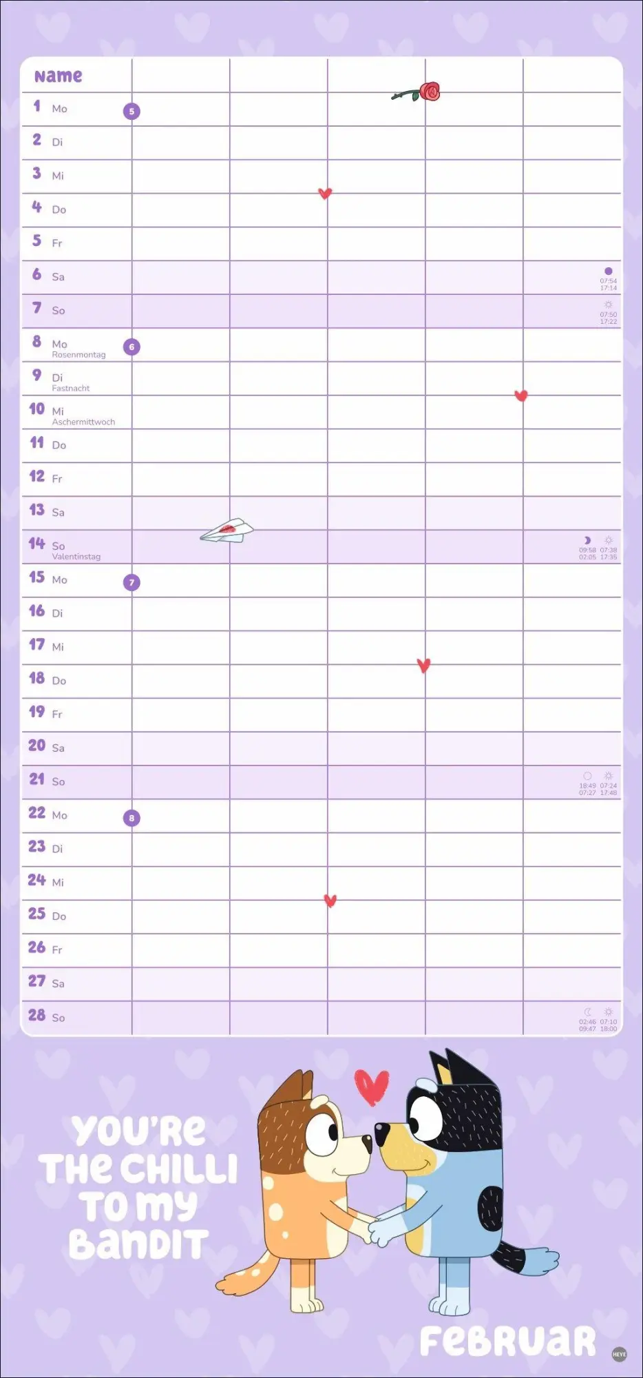 Bild: 9783756423286 | Bluey Familienplaner 2027 | Kalender | 15 S. | Deutsch | 2027 | Heye