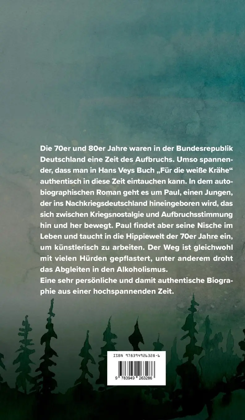 Rückseite: 9783949263286 | Für die weiße Krähe | eine Echaufage | Hans Vey | Buch | 256 S. | 2022