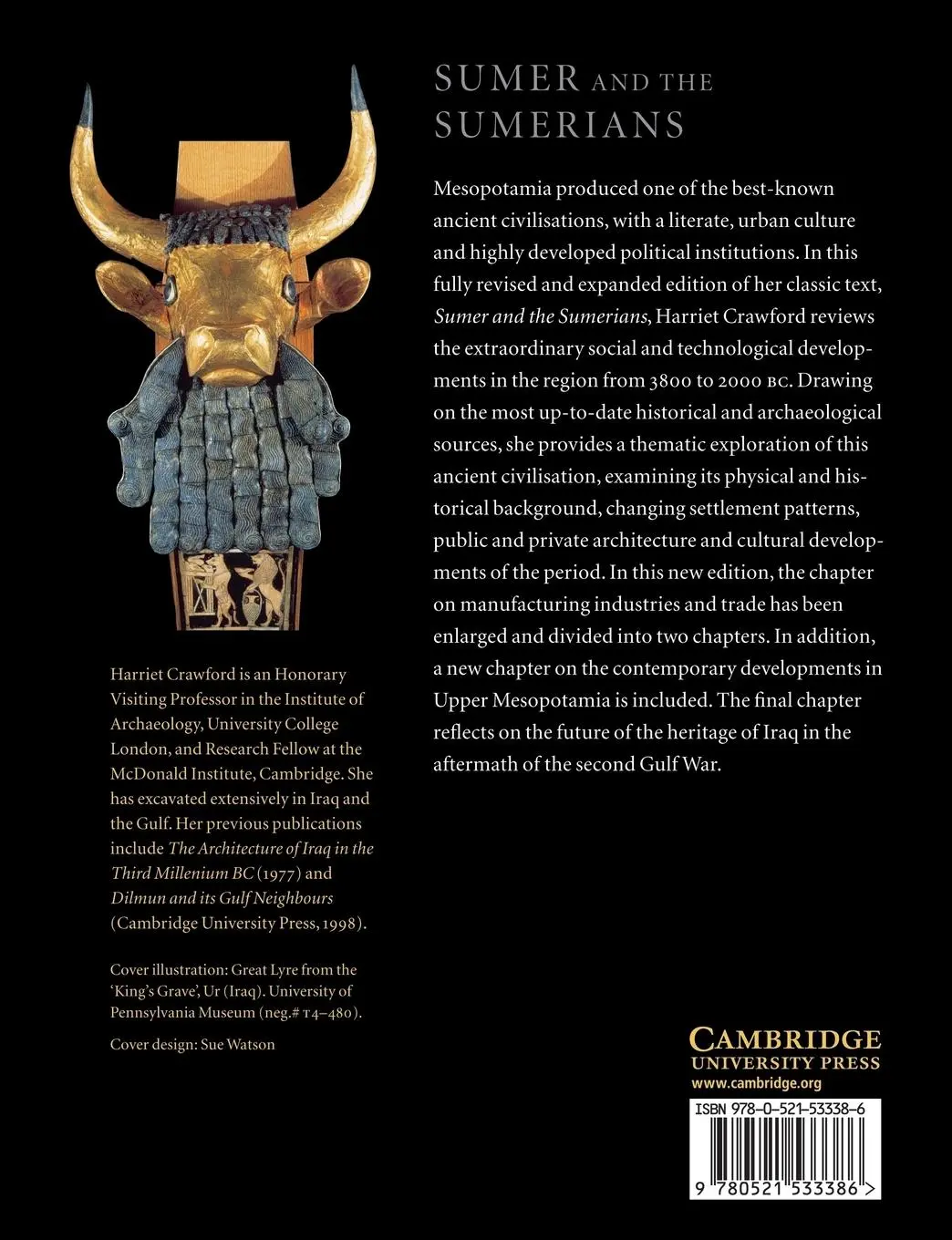 Rückseite: 9780521533386 | Sumer and the Sumerians | Harriet E. W. Crawford (u. a.) | Taschenbuch