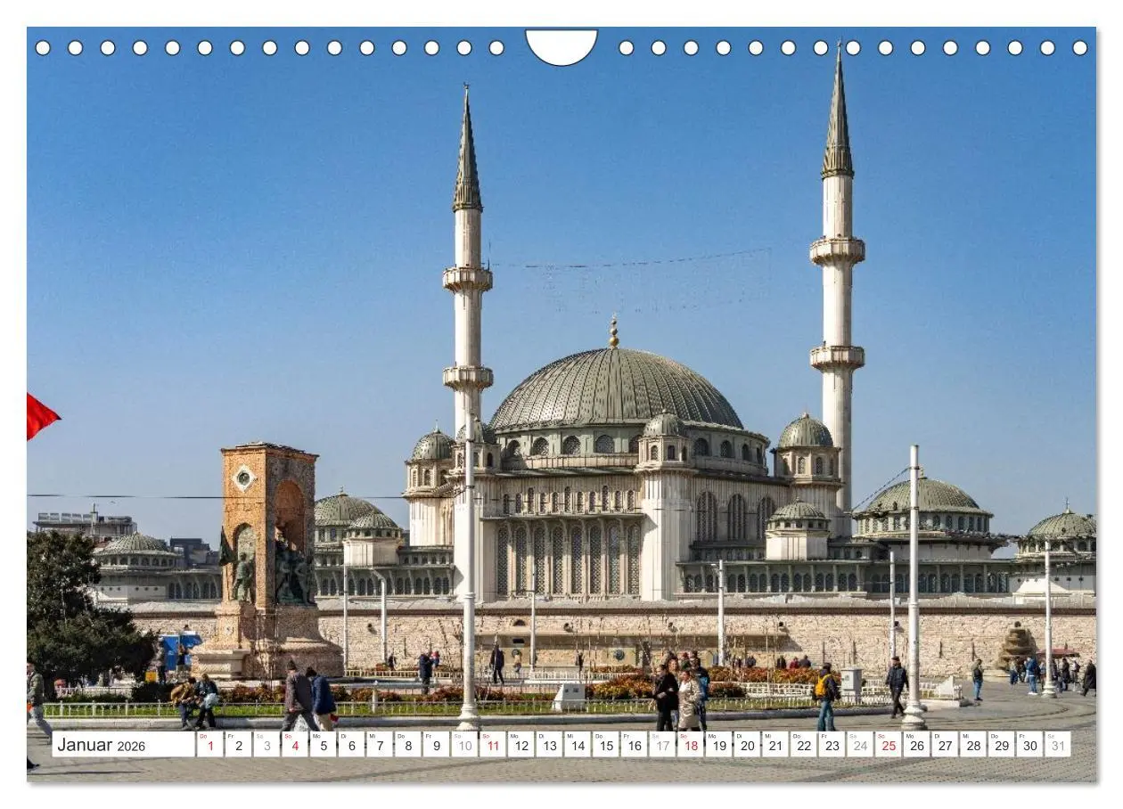 Bild: 9783457293386 | Istanbul - Faszination Moschee (Wandkalender 2026 DIN A4 quer),...