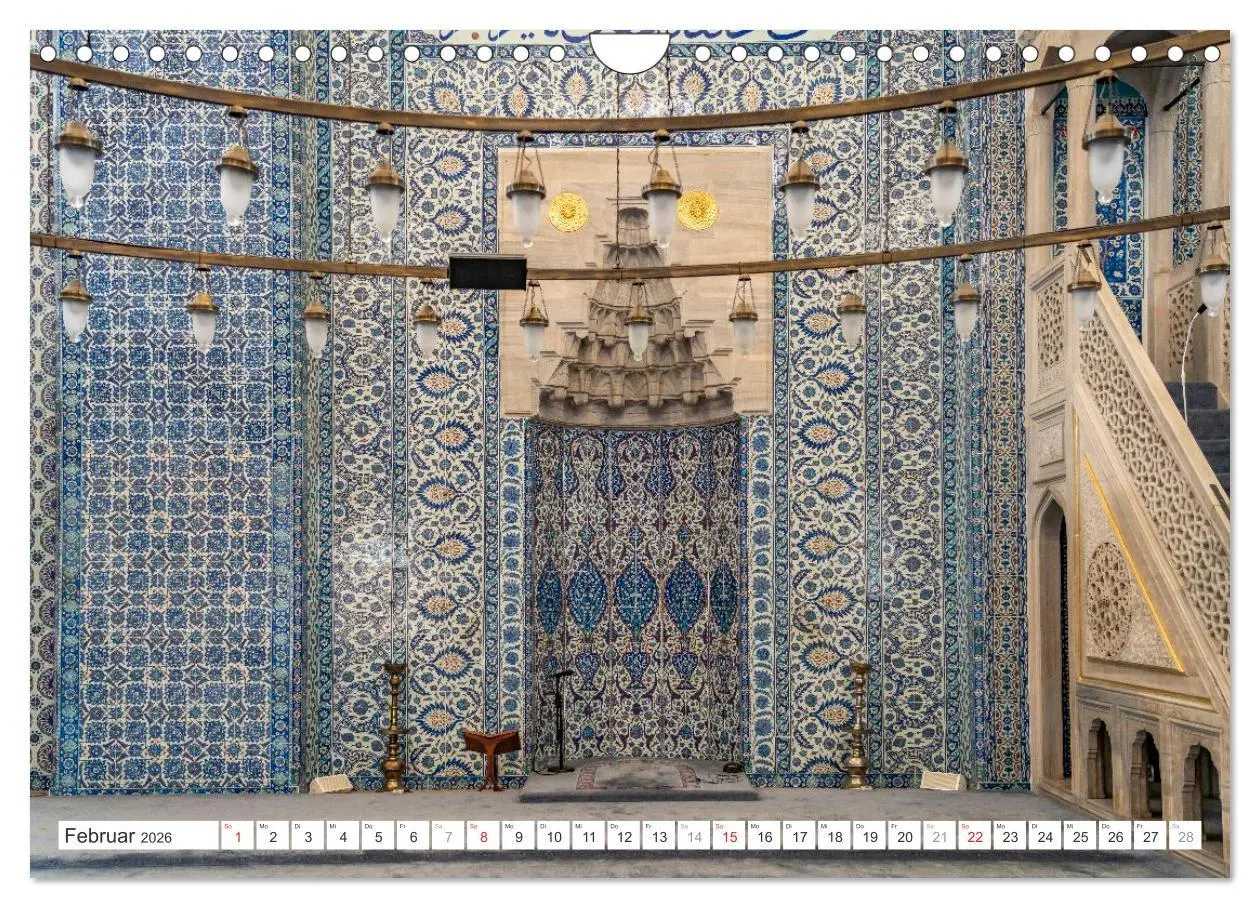 Bild: 9783457293386 | Istanbul - Faszination Moschee (Wandkalender 2026 DIN A4 quer),...