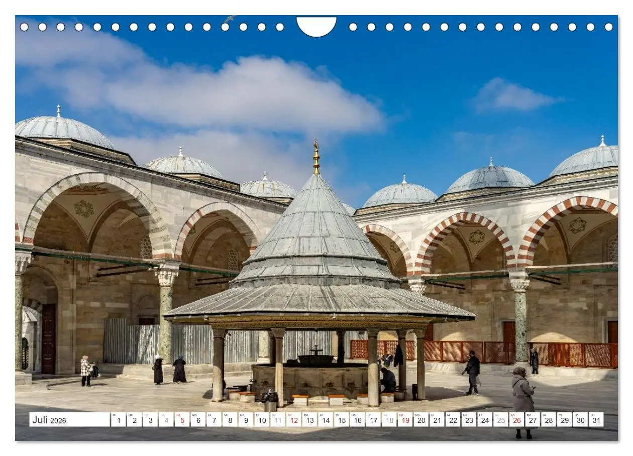 Bild: 9783457293386 | Istanbul - Faszination Moschee (Wandkalender 2026 DIN A4 quer),...