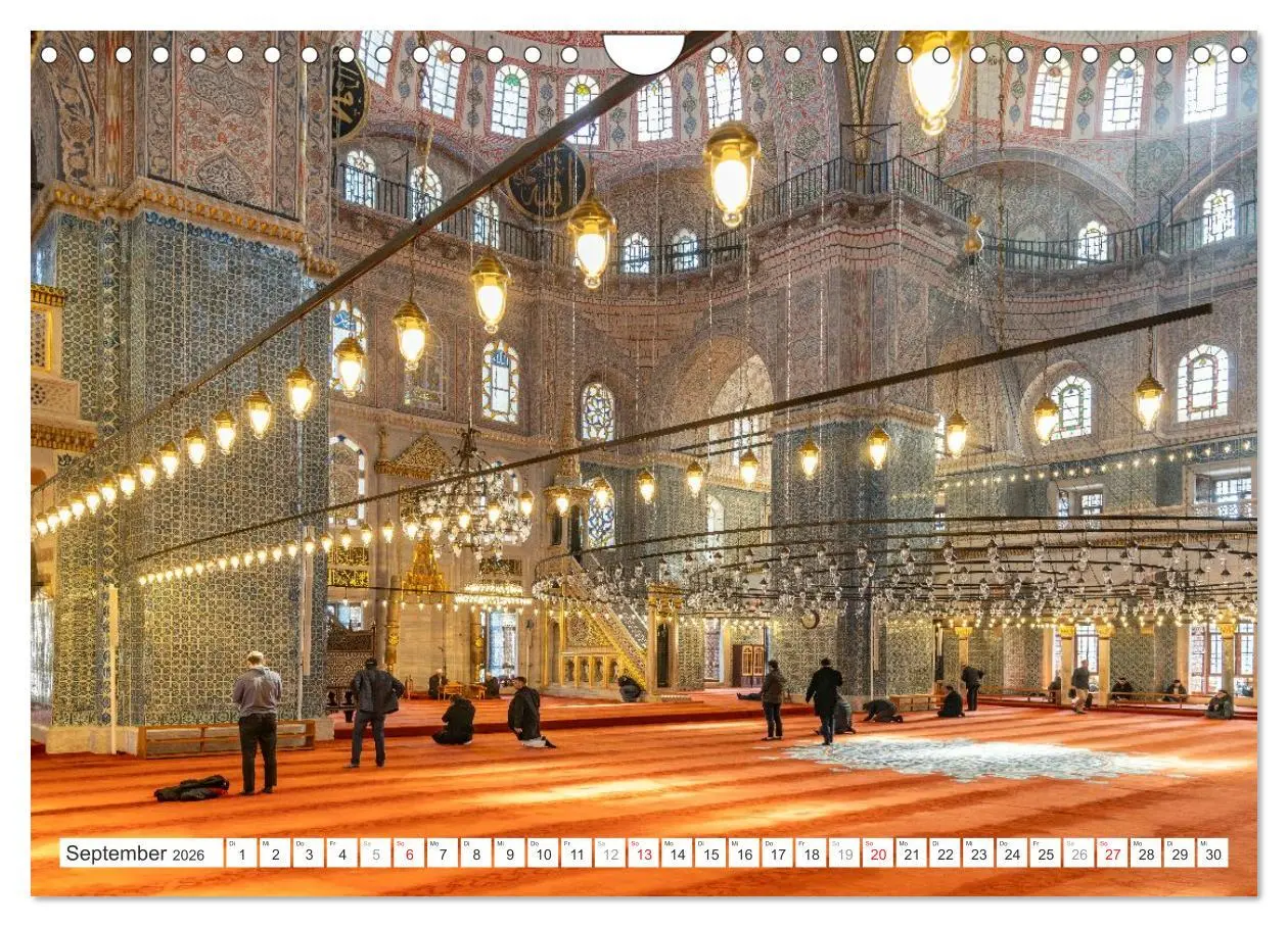 Bild: 9783457293386 | Istanbul - Faszination Moschee (Wandkalender 2026 DIN A4 quer),...