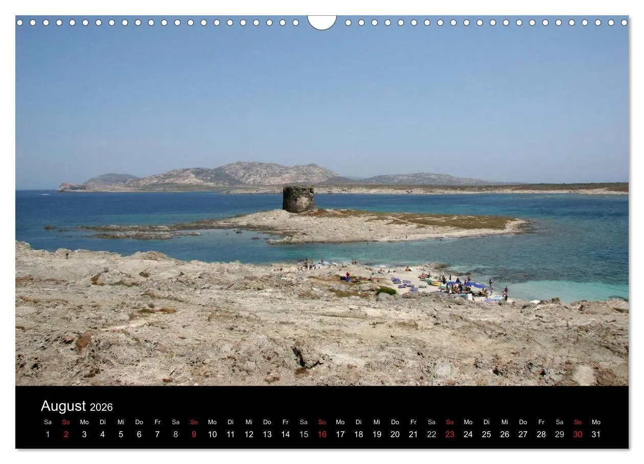Bild: 9783516143386 | Sardinien 2026 (Wandkalender 2026 DIN A3 quer), CALVENDO...
