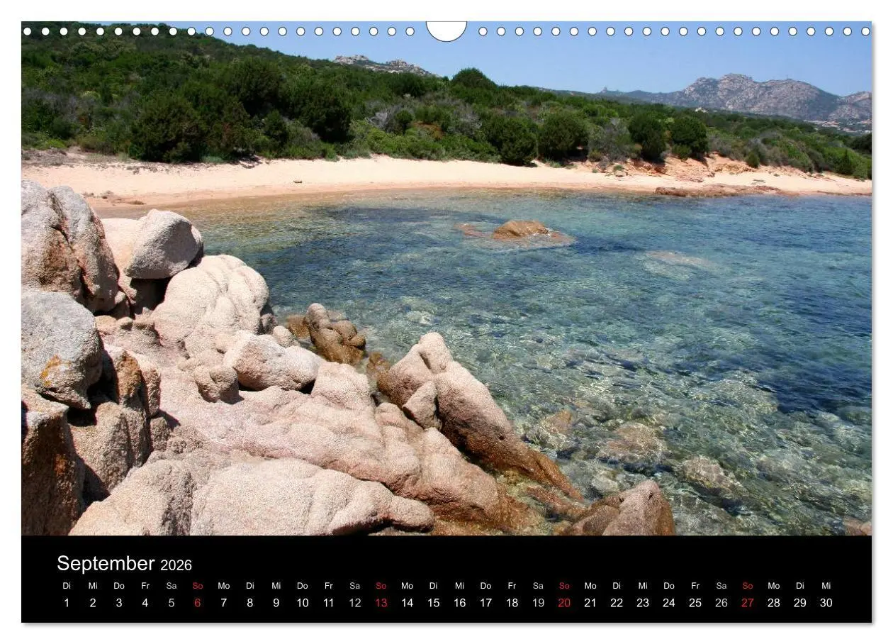 Bild: 9783516143386 | Sardinien 2026 (Wandkalender 2026 DIN A3 quer), CALVENDO...