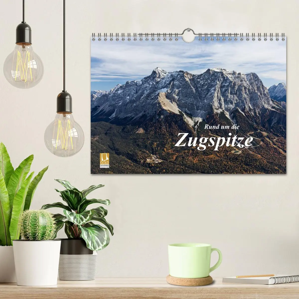 Bild: 9783516213386 | Rund um die Zugspitze (Wandkalender 2026 DIN A4 quer), CALVENDO...