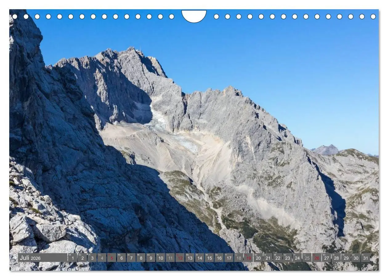 Bild: 9783516213386 | Rund um die Zugspitze (Wandkalender 2026 DIN A4 quer), CALVENDO...