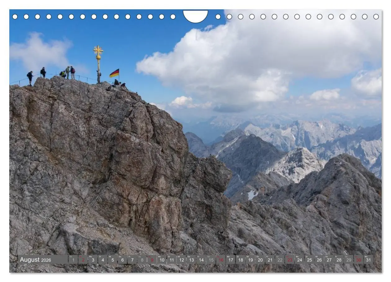 Bild: 9783516213386 | Rund um die Zugspitze (Wandkalender 2026 DIN A4 quer), CALVENDO...