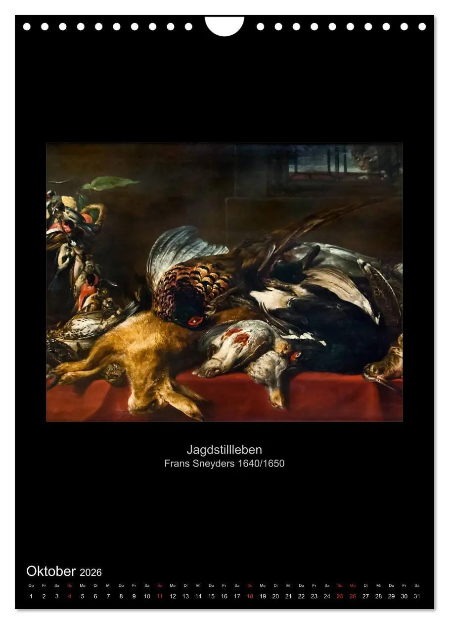 Bild: 9783516453386 | Stillleben - Illusionistische Malerei der Renaissance (Wandkalender...