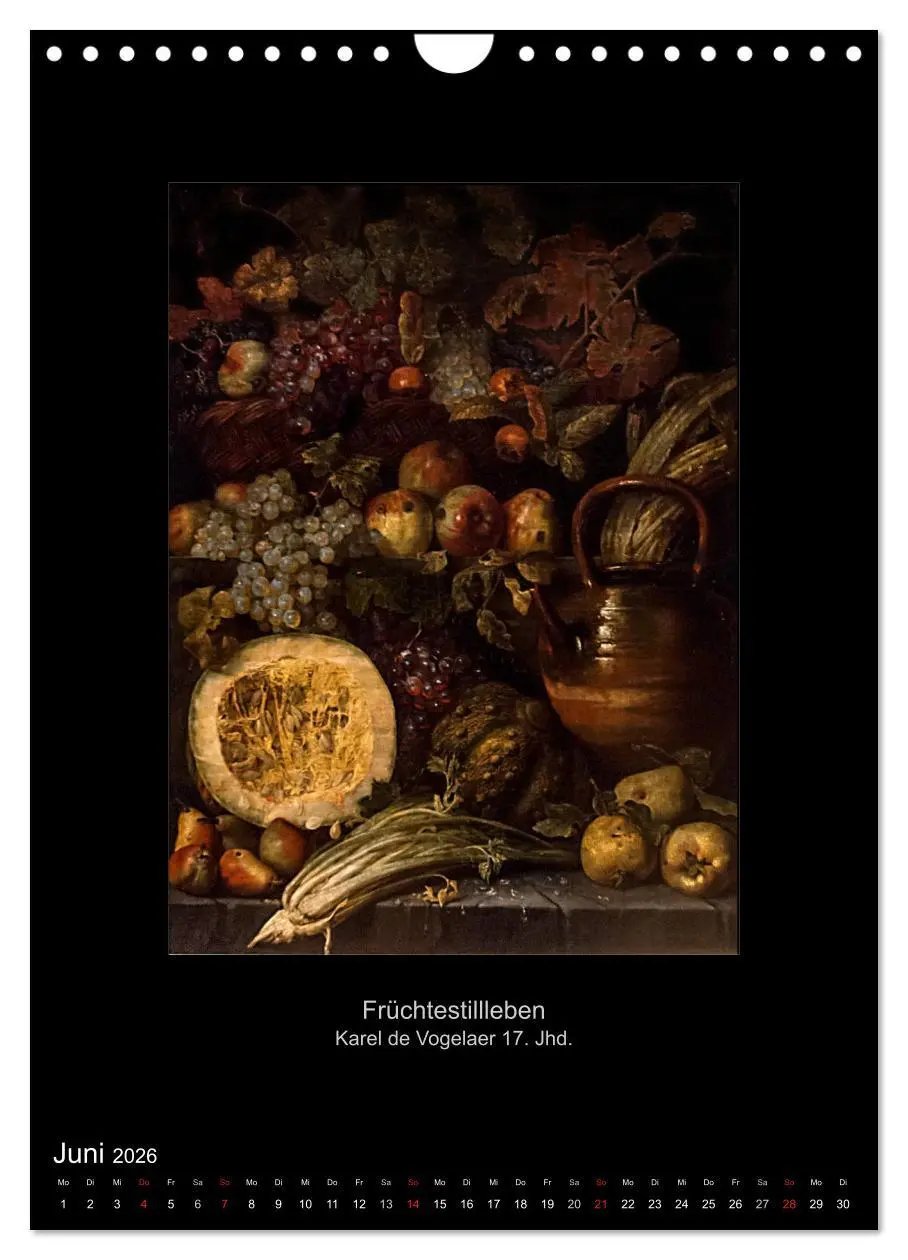 Bild: 9783516453386 | Stillleben - Illusionistische Malerei der Renaissance (Wandkalender...