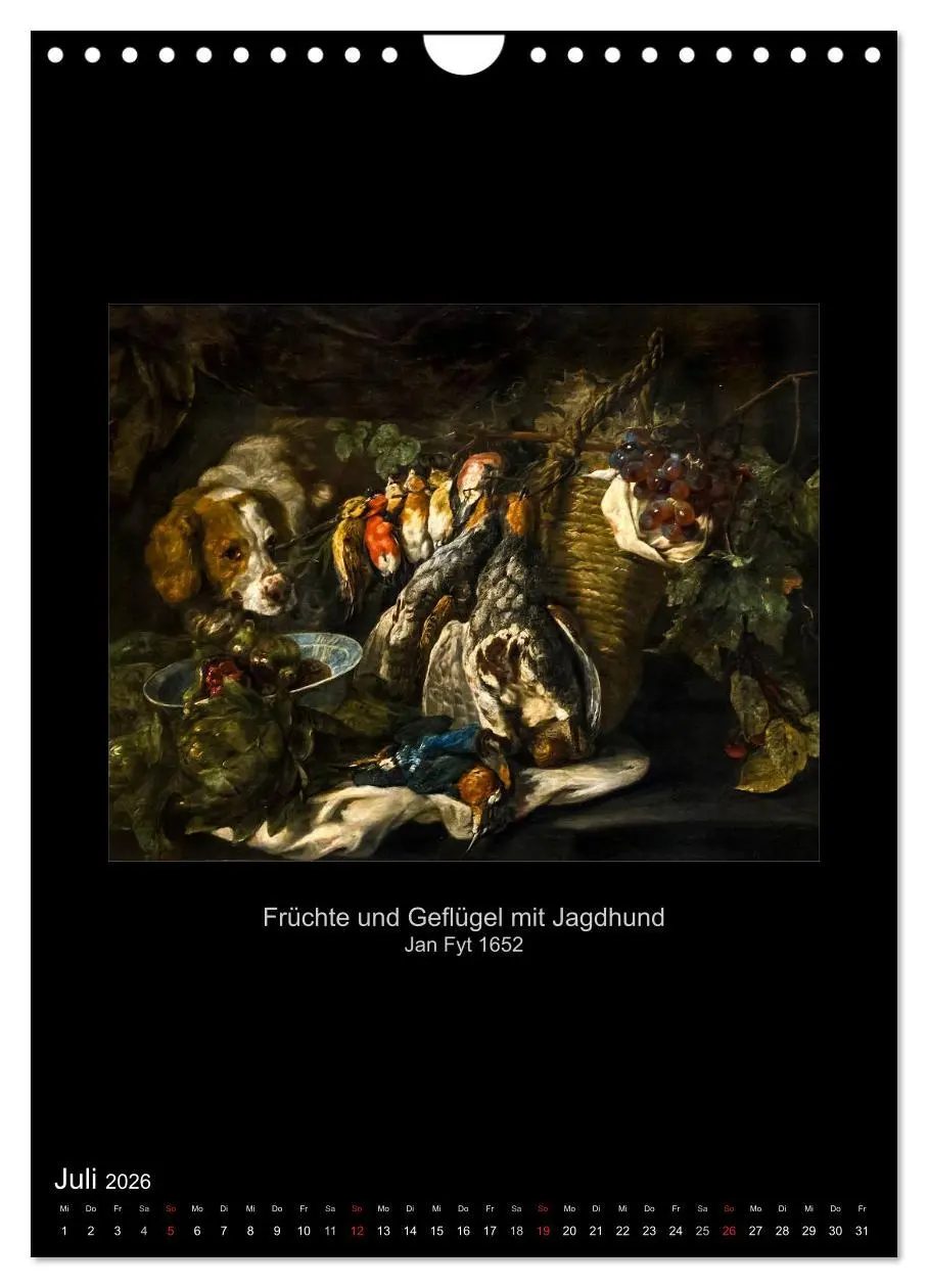 Bild: 9783516453386 | Stillleben - Illusionistische Malerei der Renaissance (Wandkalender...