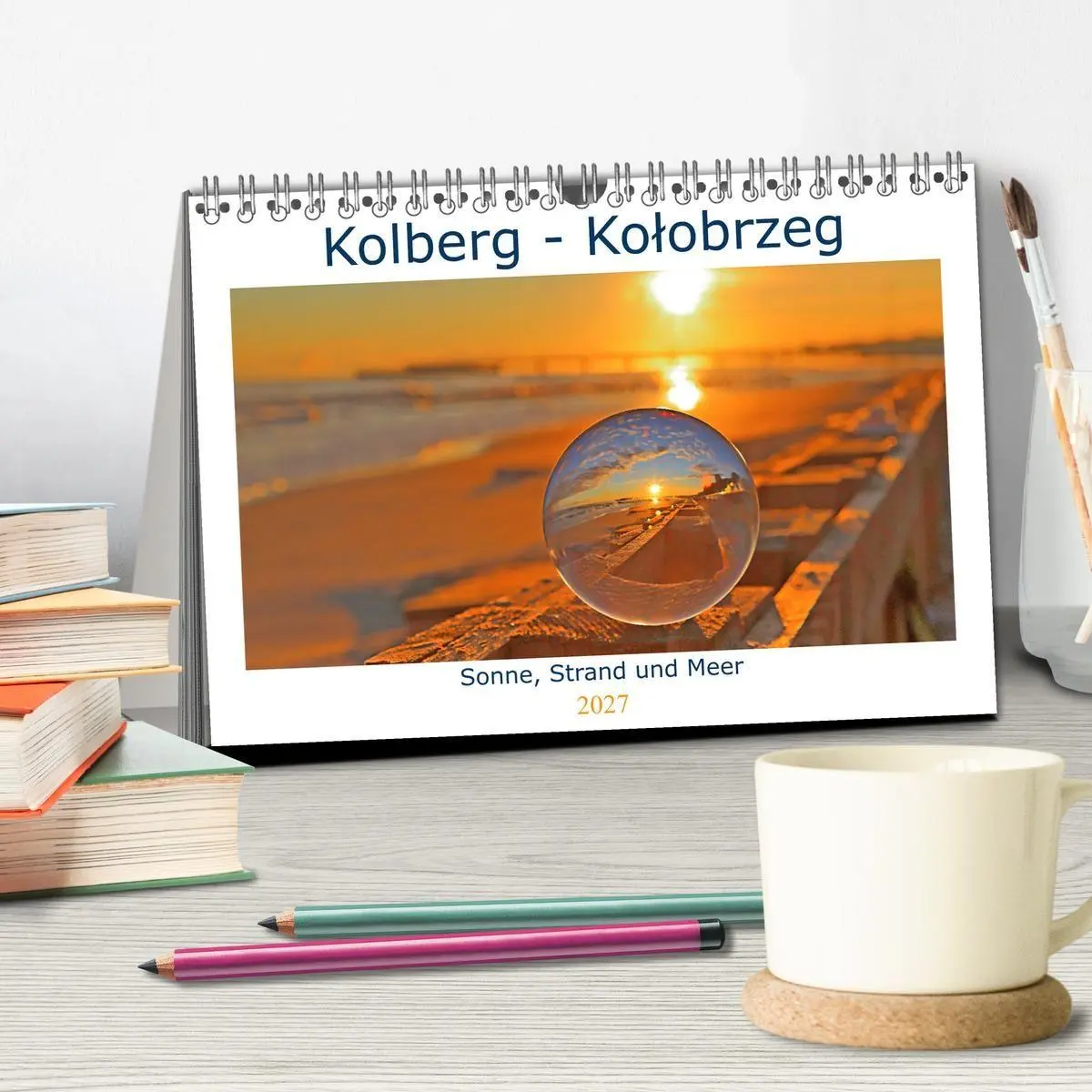Bild: 9783569543386 | Kolberg - Kolobrzeg (Tischkalender 2027 DIN A5 quer), CALVENDO...